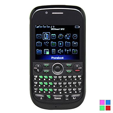 s625-quatrochip celular teclado qwerty(tv,fm)
